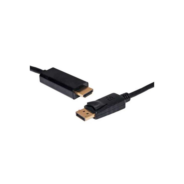 P6556 Ã¢Â€Â¢ 2m DisplayPort Male To HDMI Male Adapter Lead