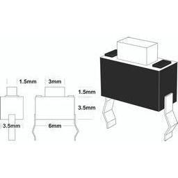 SW511 - TACT SWITCH 1.5mm