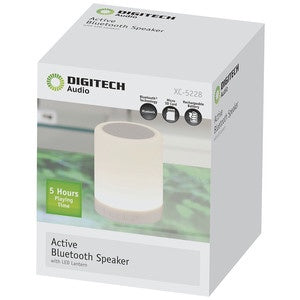 Active Bluetooth® Speaker with LED Lantern