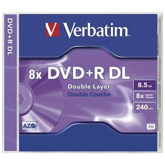 XC4744 DVD+R DBL LAYER 8GB5 W/CASE SGL