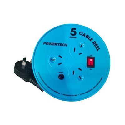 MS4120 - PWRBRD 3WAY O/LOAD RND W/5M EXT LEAD