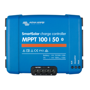 VICTRON SMARTSOLAR MPPT 100/50 CHARGE CONTROLLER WITH BUILT-IN BLUETOOTH