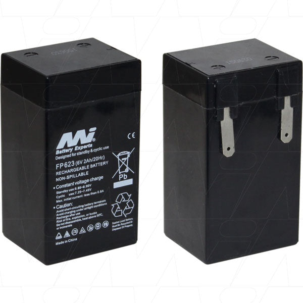 FP623 - Sealed Lead Acid Battery replaces LB2-6, PL2.3-12