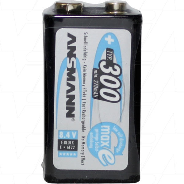 Ansmann 9V  Battery Rechargeable