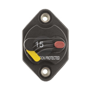 CB5515B - CIRCUIT BREAKER TYPElll 15AMP MANUAL RESET PANEL MOUNT