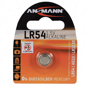 5015313 Ansmann LR54 Alkaline Battery