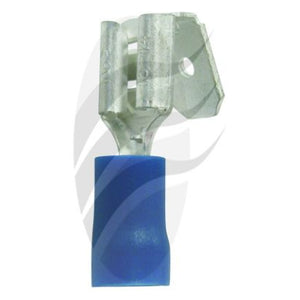 TE4726BL - PIGGY BACK TERMINAL 6.3mm INSUL PVC COPPER SLEEVE
