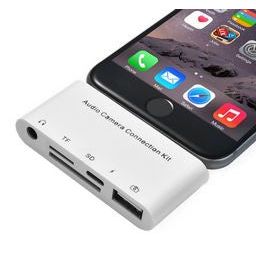 CA2002  -  LIGHTNING TO USB SD & HEADPHONE