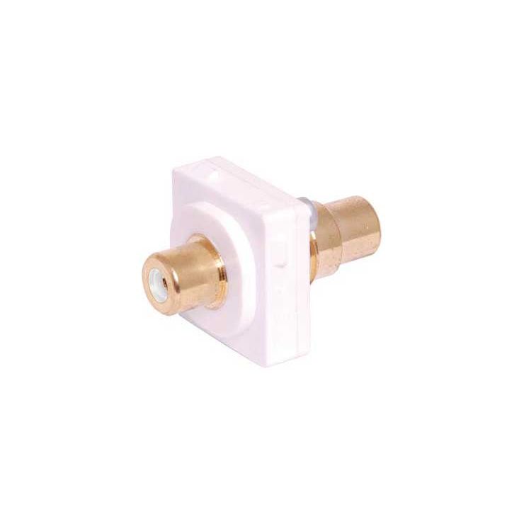 P7987A WALL PLATE RCA YELLOW