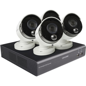 DVR/CAM KIT 1080P 8CH+4XPIR CAM V2 CNCRD