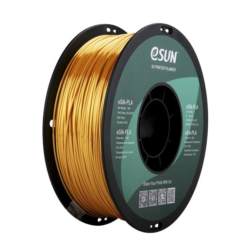 FILAMENT SILK GLD 1.75MM 1KG ROLL ESUN