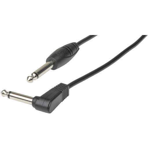 LEAD AUDIO 6.5MM MONO PLG - PLG R/A 3M