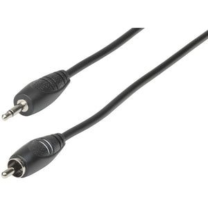 LEAD AUDIO PLG RCA - PLG 3.5MM MONO 1.5M