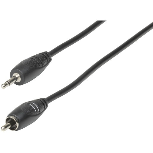 LEAD AUDIO PLG RCA - PLG 3.5MM MONO 1.5M