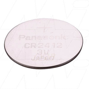 CR2412/BN Panasonic CR2412 Lithium Battery Coin Cell