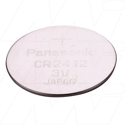 CR2412/BN Panasonic CR2412 Lithium Battery Coin Cell