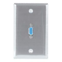WPD15DF -  Wallplate 15HD socket-socket