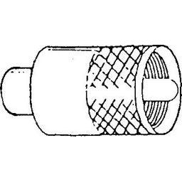 UHF PLUG PL-259 SOLDER RG58