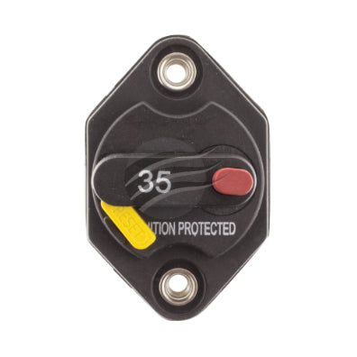 CB5535B - CIRCUIT BREAKER TYPElll 35AMP MAMUAL RESET PANEL MOUNT
