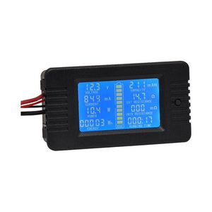 Q0592 â€¢ Panel Mount Multi-Function Digital Power Meter With 200A Shunt