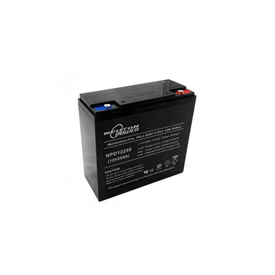 NPD12250 12V 25AH AGM Deep Cycle Battery
