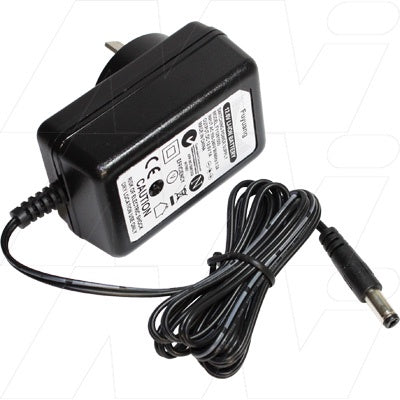 FY1261000-2.1mm - 100-240VAC Wall Mount LiIon 3 Cell 12.6V Charger Output 1A + 2.1mm DC Plug