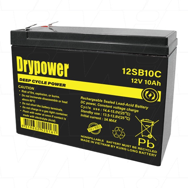 12SB10C Drypower Battery